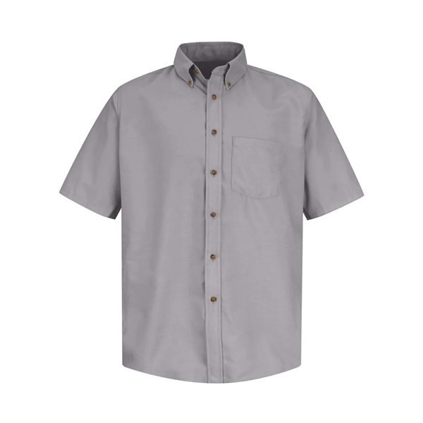 Red Kap Poplin Short Sleeve Dress Shirt - Tall Sizes - Red Kap Poplin Short Sleeve Dress Shirt - Tall Sizes - Image 15 of 18