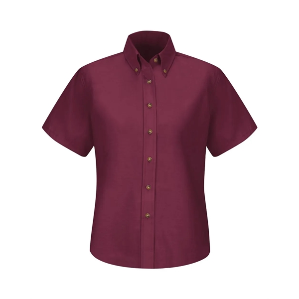Red Kap Women's Poplin Dress Shirt - Red Kap Women's Poplin Dress Shirt - Image 3 of 14