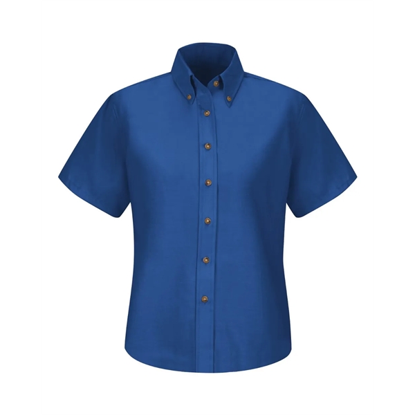Red Kap Women's Poplin Dress Shirt - Red Kap Women's Poplin Dress Shirt - Image 9 of 14