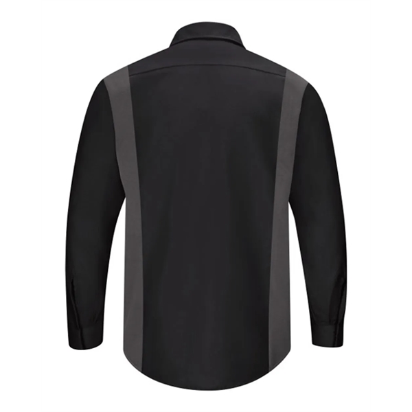 Red Kap Performance Plus Long Sleeve Shirt with OilBlok T... - Red Kap Performance Plus Long Sleeve Shirt with OilBlok T... - Image 4 of 16