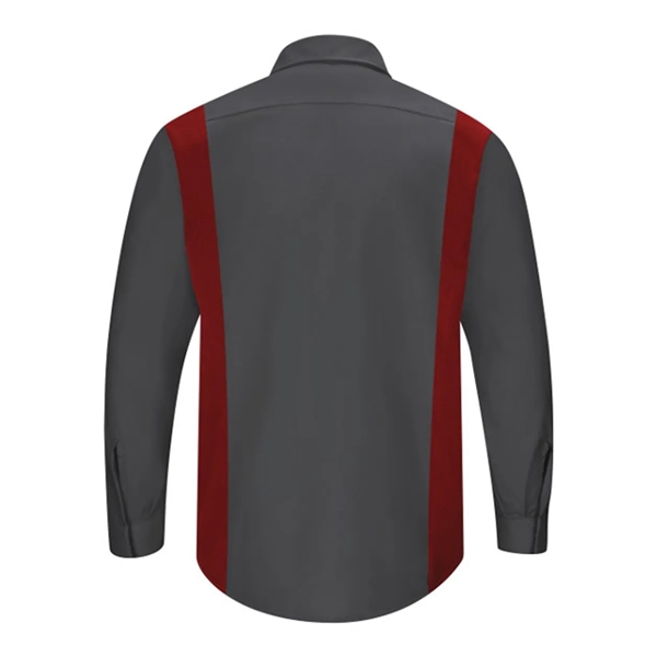 Red Kap Performance Plus Long Sleeve Shirt with OilBlok T... - Red Kap Performance Plus Long Sleeve Shirt with OilBlok T... - Image 10 of 16