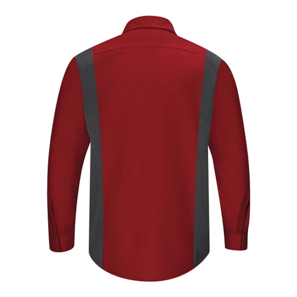 Red Kap Performance Plus Long Sleeve Shirt with OilBlok T... - Red Kap Performance Plus Long Sleeve Shirt with OilBlok T... - Image 12 of 16