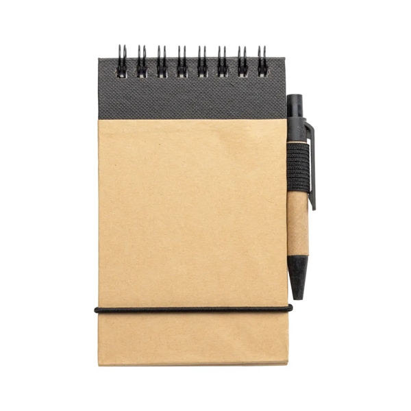 Recycled Flip-up Notepad/Pen - Recycled Flip-up Notepad/Pen - Image 4 of 10