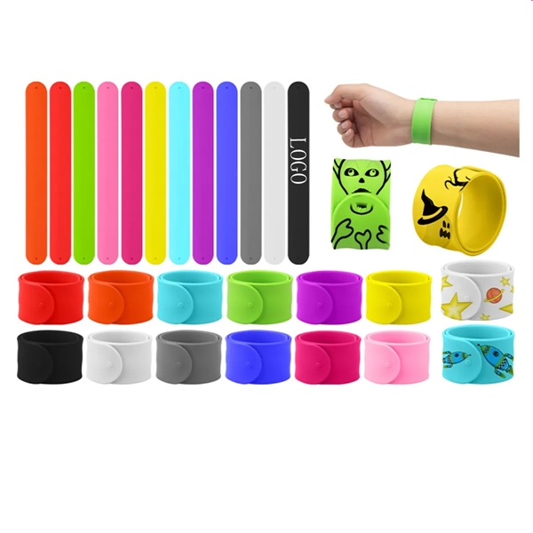 Silicone Slap Bracelet Wistbands Giveaways Gift - Silicone Slap Bracelet Wistbands Giveaways Gift - Image 0 of 4