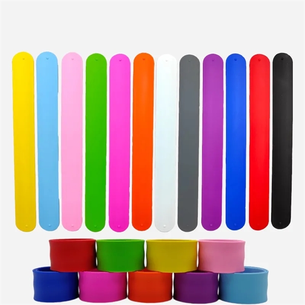 Silicone Slap Bracelet Wistbands Giveaways Gift - Silicone Slap Bracelet Wistbands Giveaways Gift - Image 4 of 4