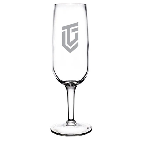 6.25 Oz Libbey Champagne Flute Glasses - 6.25 Oz Libbey Champagne Flute Glasses - Image 0 of 1