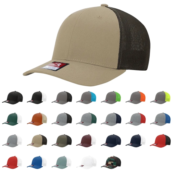 Richardson® 110 R-Flex Trucker Hat, Mesh Back Cap - Richardson® 110 R-Flex Trucker Hat, Mesh Back Cap - Image 0 of 53