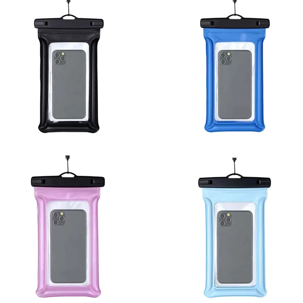IPX8 Waterproof Floating Smartphone Pouch with Lanyard - IPX8 Waterproof Floating Smartphone Pouch with Lanyard - Image 3 of 3