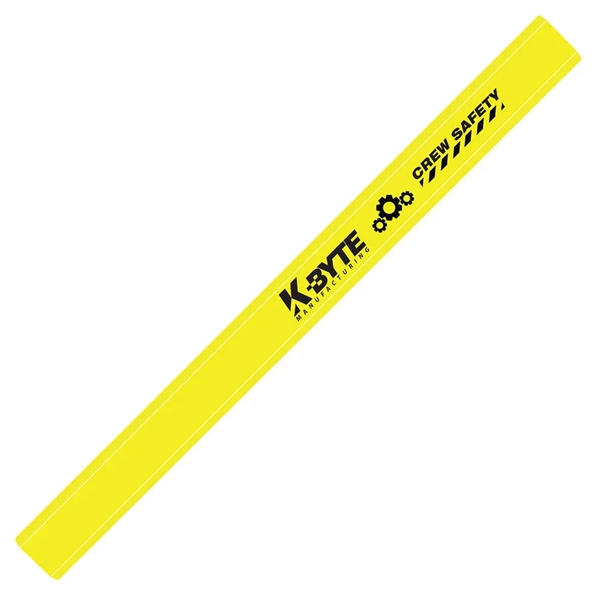 Fluorescent Finish Carpenter Pencil - Fluorescent Finish Carpenter Pencil - Image 1 of 5