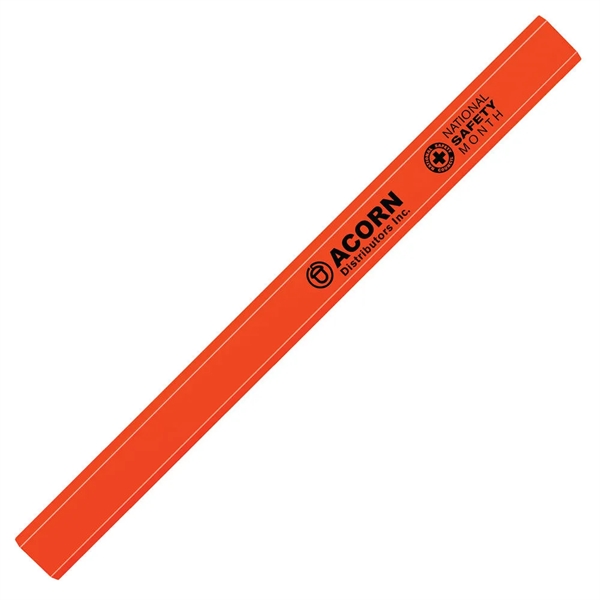 Fluorescent Finish Carpenter Pencil - Fluorescent Finish Carpenter Pencil - Image 3 of 5