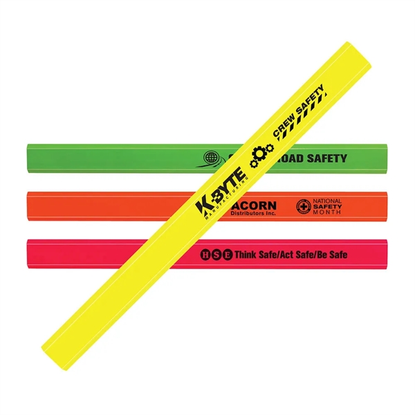 Fluorescent Finish Carpenter Pencil - Fluorescent Finish Carpenter Pencil - Image 5 of 5