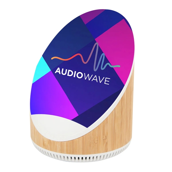 Edgewood Bamboo Speaker & Wireless Charger - Edgewood Bamboo Speaker & Wireless Charger - Image 1 of 3
