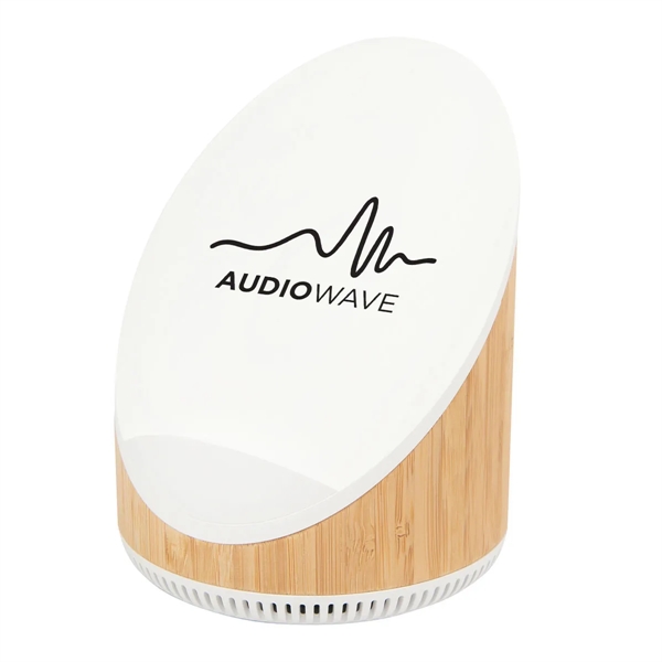 Edgewood Bamboo Speaker & Wireless Charger - Edgewood Bamboo Speaker & Wireless Charger - Image 3 of 3