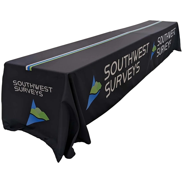 Sublimated Table Cloth for 16' table, Drape Style - Sublimated Table Cloth for 16' table, Drape Style - Image 7 of 8