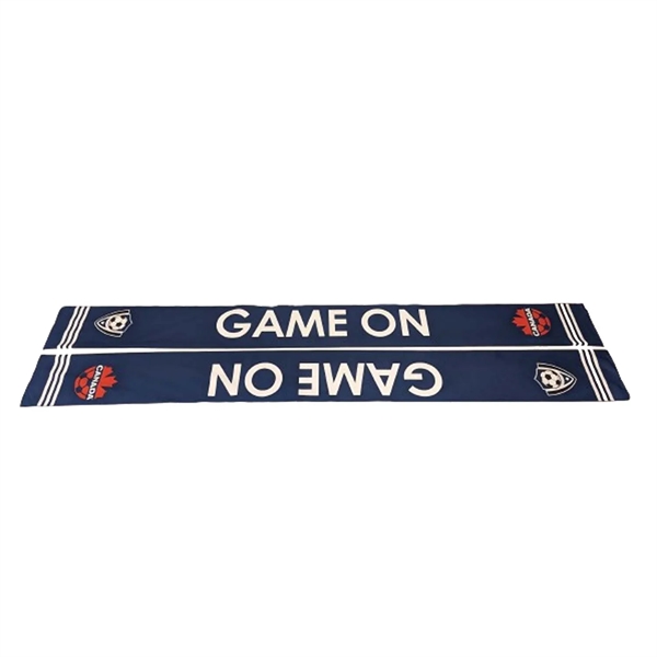 Sublimated Soccer Football Scarves, 6x60 - Sublimated Soccer Football Scarves, 6x60 - Image 1 of 4