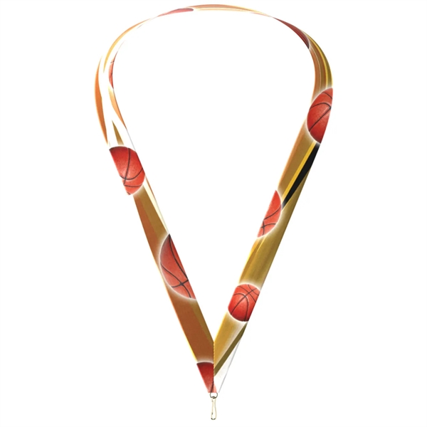 Sublimated Neckband With Quick Clip, 7/8" x 32" - Sublimated Neckband With Quick Clip, 7/8" x 32" - Image 1 of 23