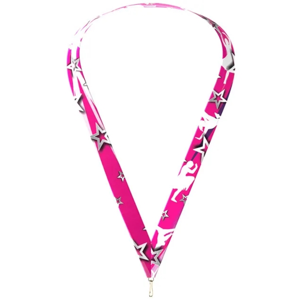 Sublimated Neckband With Quick Clip, 7/8" x 32" - Sublimated Neckband With Quick Clip, 7/8" x 32" - Image 2 of 23