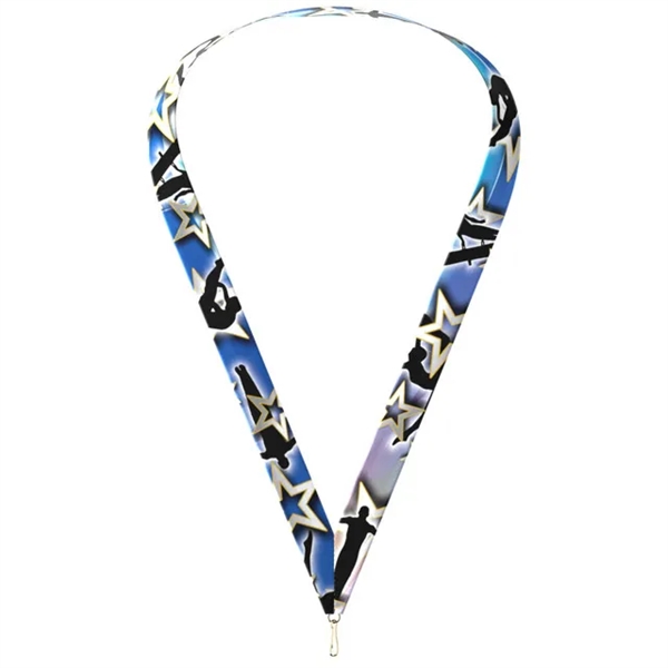 Sublimated Neckband With Quick Clip, 7/8" x 32" - Sublimated Neckband With Quick Clip, 7/8" x 32" - Image 4 of 23