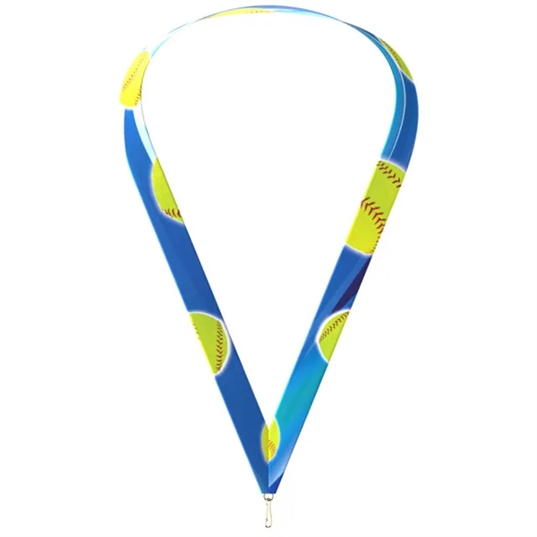 Sublimated Neckband With Quick Clip, 7/8" x 32" - Sublimated Neckband With Quick Clip, 7/8" x 32" - Image 9 of 23