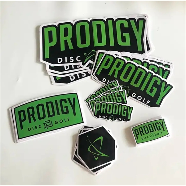 Customized Promotional Removable Die Cut Decal Stickers - Customized Promotional Removable Die Cut Decal Stickers - Image 2 of 2