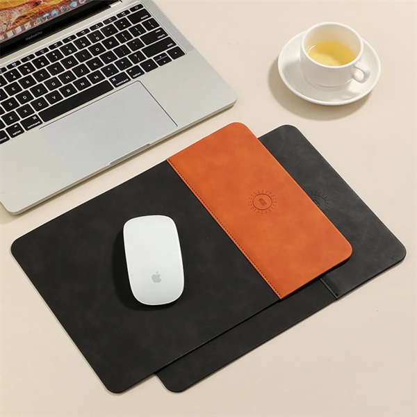 15W Fast  Wireless Charging Mouse Pad - 15W Fast  Wireless Charging Mouse Pad - Image 1 of 6