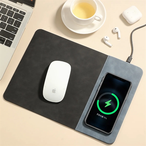 15W Fast  Wireless Charging Mouse Pad - 15W Fast  Wireless Charging Mouse Pad - Image 2 of 6