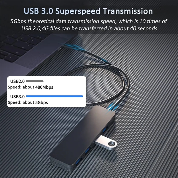 4 Ports USB 3.0 Hub - 4 Ports USB 3.0 Hub - Image 3 of 4