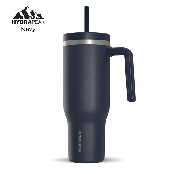 HYDRAPEAK 40oz Voyager Tumbler with Handle and Straw Lid - HYDRAPEAK 40oz Voyager Tumbler with Handle and Straw Lid - Image 3 of 18