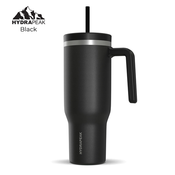 HYDRAPEAK 40oz Voyager Tumbler with Handle and Straw Lid - HYDRAPEAK 40oz Voyager Tumbler with Handle and Straw Lid - Image 9 of 18