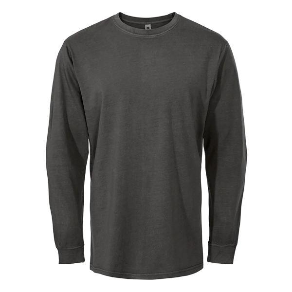 Unisex garment dyed long sleeve t-shirt - Unisex garment dyed long sleeve t-shirt - Image 4 of 8