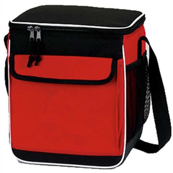 Insulated 12 Pack Lunch Cooler Bag w/ Front Pocket 9"x11"x7" - Insulated 12 Pack Lunch Cooler Bag w/ Front Pocket 9"x11"x7" - Image 5 of 6