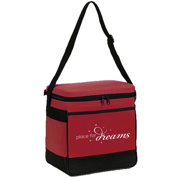 Premium Insulated 12 Pack Lunch Cooler Bag 10" x 11" x 7" - Premium Insulated 12 Pack Lunch Cooler Bag 10" x 11" x 7" - Image 1 of 9