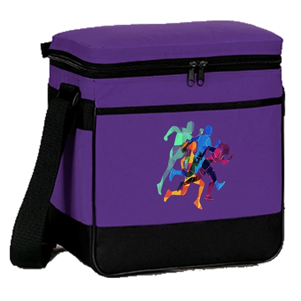 Premium Insulated 12 Pack Lunch Cooler Bag 10" x 11" x 7" - Premium Insulated 12 Pack Lunch Cooler Bag 10" x 11" x 7" - Image 6 of 9