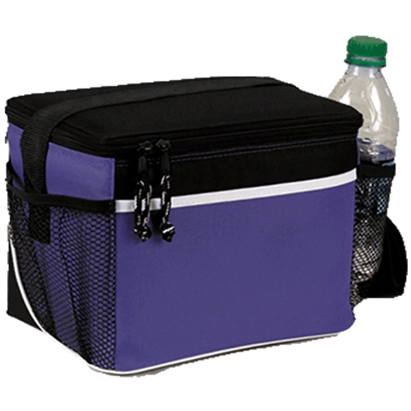 600D Insulated 6 Pack Cooler Bag w/ Front Pocket 8.5"x7"x 6" - 600D Insulated 6 Pack Cooler Bag w/ Front Pocket 8.5"x7"x 6" - Image 5 of 6