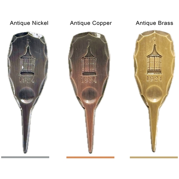 Hammered Wide-Bevel Divot Tool - Hammered Wide-Bevel Divot Tool - Image 0 of 2