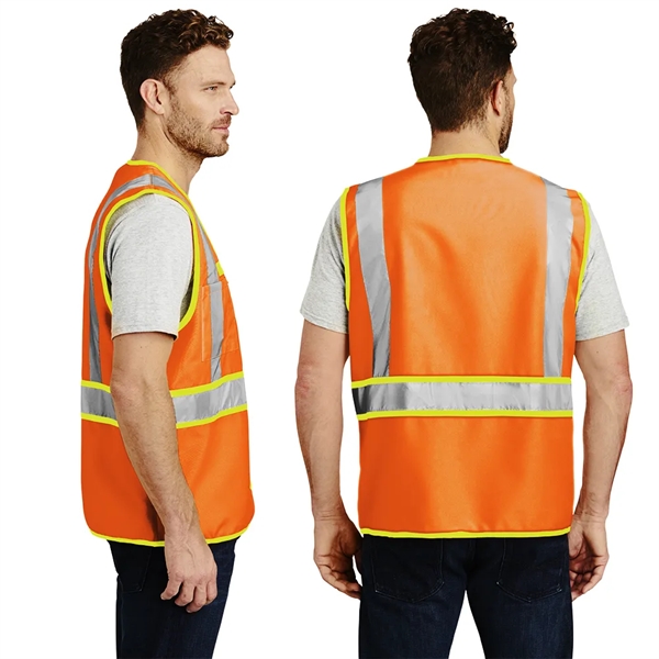 CornerStone® - ANSI 107 Class 2 Dual-Color Safety Vest - CornerStone® - ANSI 107 Class 2 Dual-Color Safety Vest - Image 1 of 2