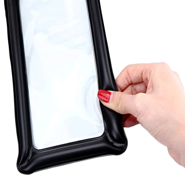 IPX8 Waterproof Floating Mobile Phone PVC Pouch with Lanyard - IPX8 Waterproof Floating Mobile Phone PVC Pouch with Lanyard - Image 12 of 12