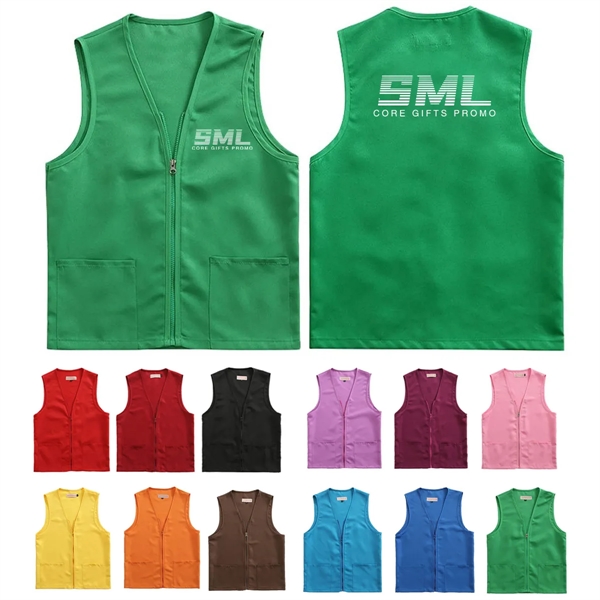 Adult Volunteer Activity Waistcoat - Polyester - Adult Volunteer Activity Waistcoat - Polyester - Image 0 of 2