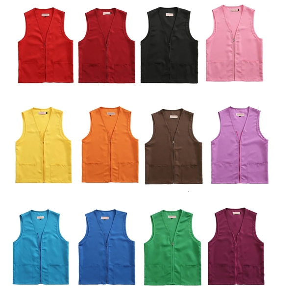 Adult Volunteer Activity Waistcoat - Polyester - Adult Volunteer Activity Waistcoat - Polyester - Image 2 of 2