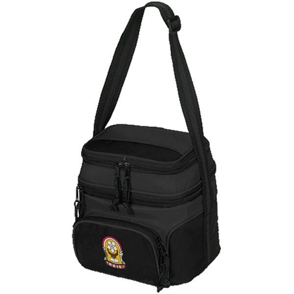 Premium Insulated 6 Pack Cooler Bag w/ Pockets 8.5"x 9"x 6.5 - Premium Insulated 6 Pack Cooler Bag w/ Pockets 8.5"x 9"x 6.5 - Image 1 of 5
