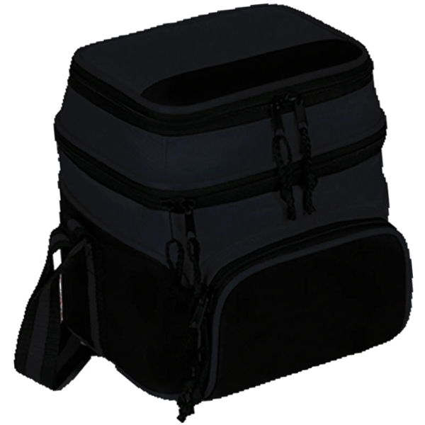 Premium Insulated 6 Pack Cooler Bag w/ Pockets 8.5"x 9"x 6.5 - Premium Insulated 6 Pack Cooler Bag w/ Pockets 8.5"x 9"x 6.5 - Image 2 of 5