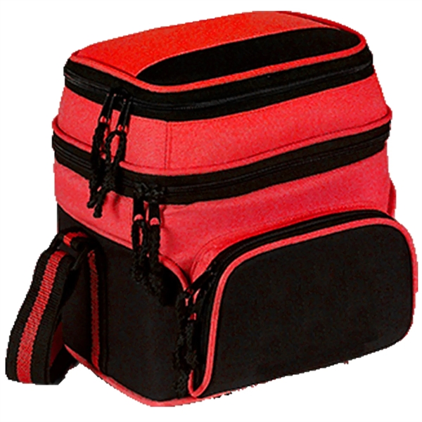 Premium Insulated 6 Pack Cooler Bag w/ Pockets 8.5"x 9"x 6.5 - Premium Insulated 6 Pack Cooler Bag w/ Pockets 8.5"x 9"x 6.5 - Image 3 of 5