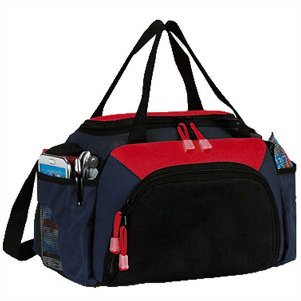 Insulated 8 Pack Duffle Cooler Bag w/ Pockets 11"x 7"x 6.5" - Insulated 8 Pack Duffle Cooler Bag w/ Pockets 11"x 7"x 6.5" - Image 2 of 5
