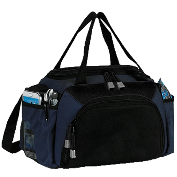 Insulated 8 Pack Duffle Cooler Bag w/ Pockets 11"x 7"x 6.5" - Insulated 8 Pack Duffle Cooler Bag w/ Pockets 11"x 7"x 6.5" - Image 3 of 5