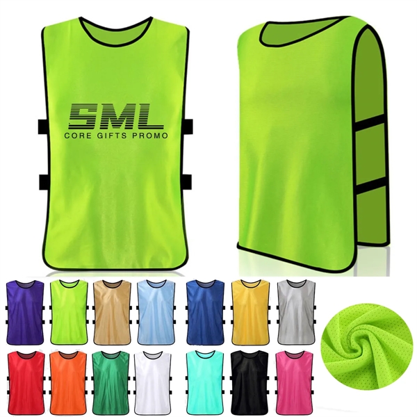 Custom Scrimmage Team Practice Jerseys Vests - Custom Scrimmage Team Practice Jerseys Vests - Image 0 of 2