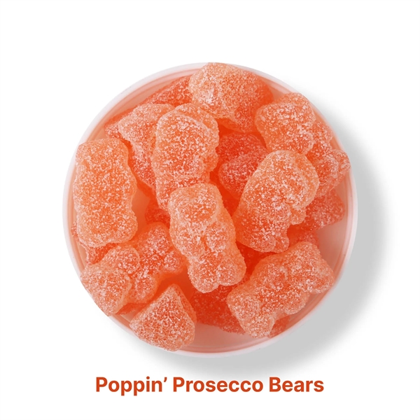 Poppin' Prosecco Gummy Bears Candy - Poppin' Prosecco Gummy Bears Candy - Image 3 of 8