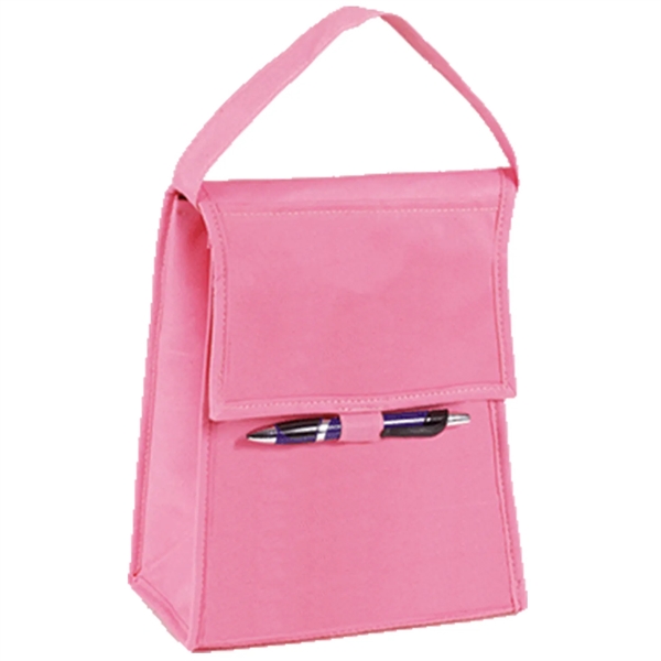 Foldable Insulated 6 Pack Lunch Cooler Bag 8.5"x 10"x 5" - Foldable Insulated 6 Pack Lunch Cooler Bag 8.5"x 10"x 5" - Image 5 of 7