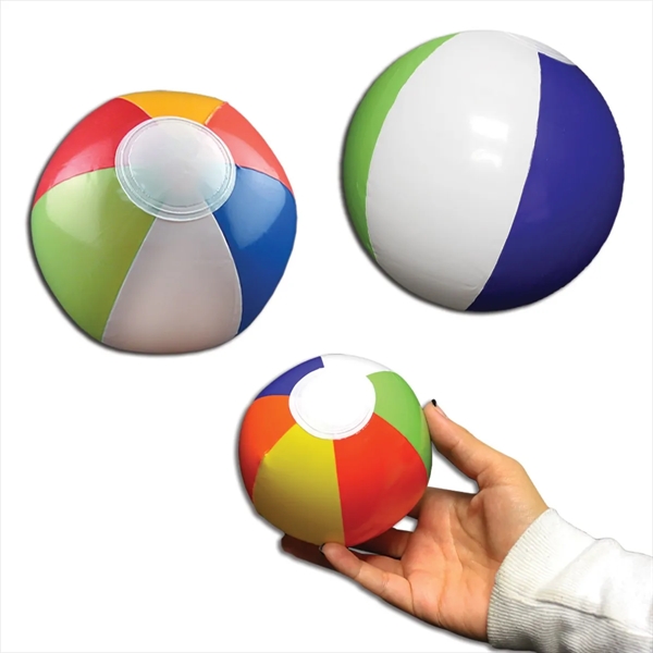 6" Mini Inflatable Beach Ball - 6" Mini Inflatable Beach Ball - Image 1 of 1