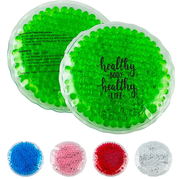 Glacier Small Round Gel Beads Hot/cold Pack - Glacier Small Round Gel Beads Hot/cold Pack - Image 0 of 10