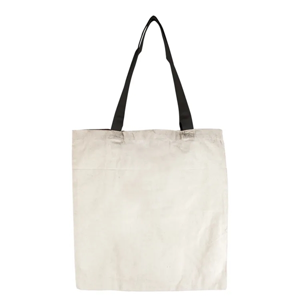 Flat Vibrant 9oz Cotton Canvas Tote Bag - Flat Vibrant 9oz Cotton Canvas Tote Bag - Image 2 of 15